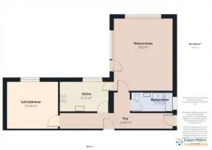 Grundriss Einliegerwohnung